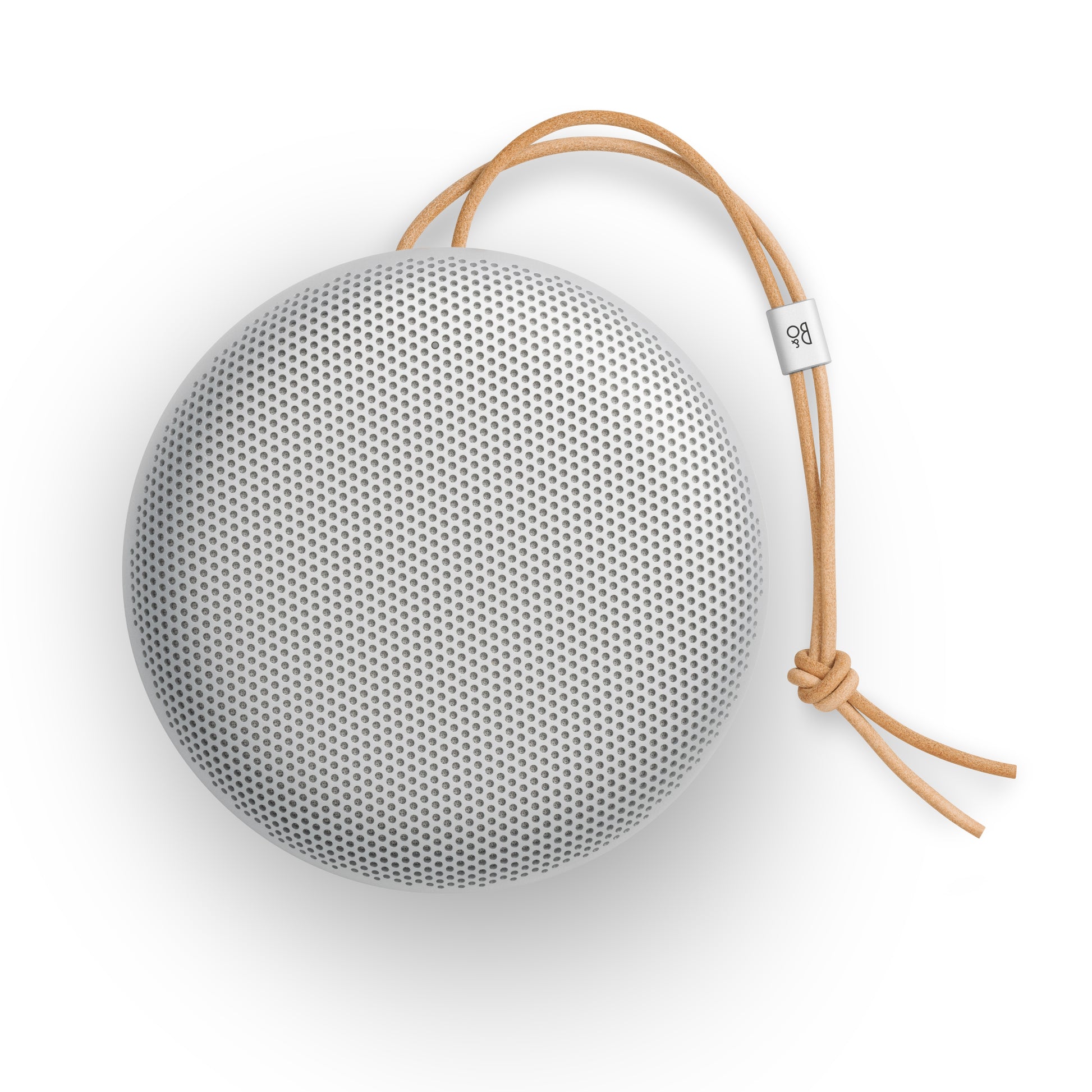 Bang & Olufsen B&O Beosound A1 3. Generation in natural Aluminium - Frontale Ansicht
