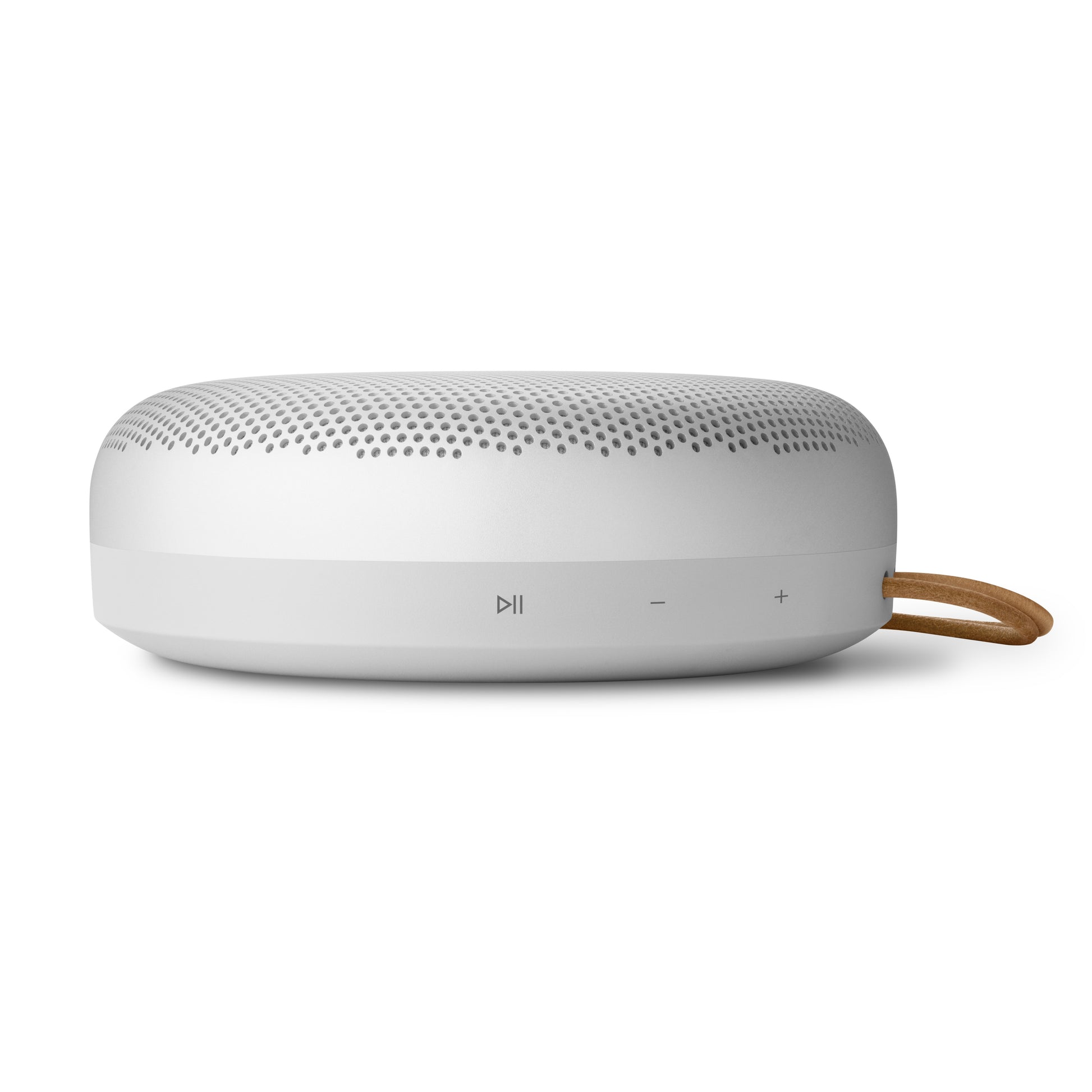 Bang & Olufsen B&O Beosound A1 3. Generation in natural Aluminium - Bedientasten