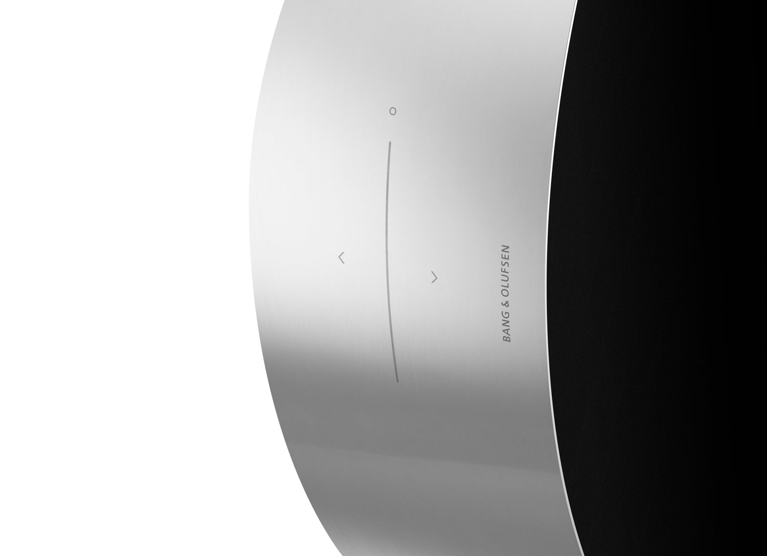 Detailaufnahme BeoSound Edge Bedienfeld