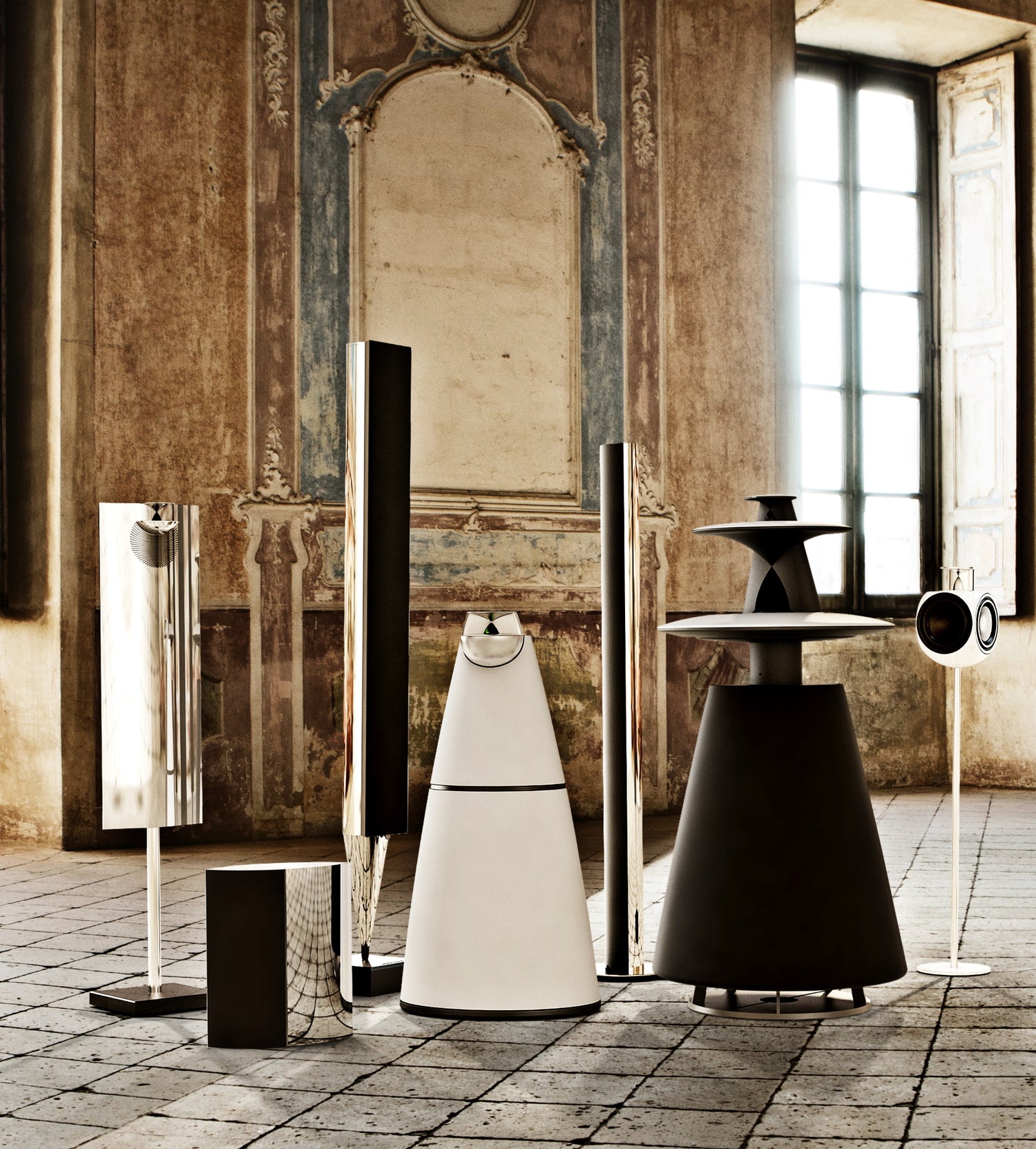 Alte Bang 6 Olufsen Lautsprecher-Klassiker wie BeoLab 3 oder BeoLab 5 oder BeoLab 4000