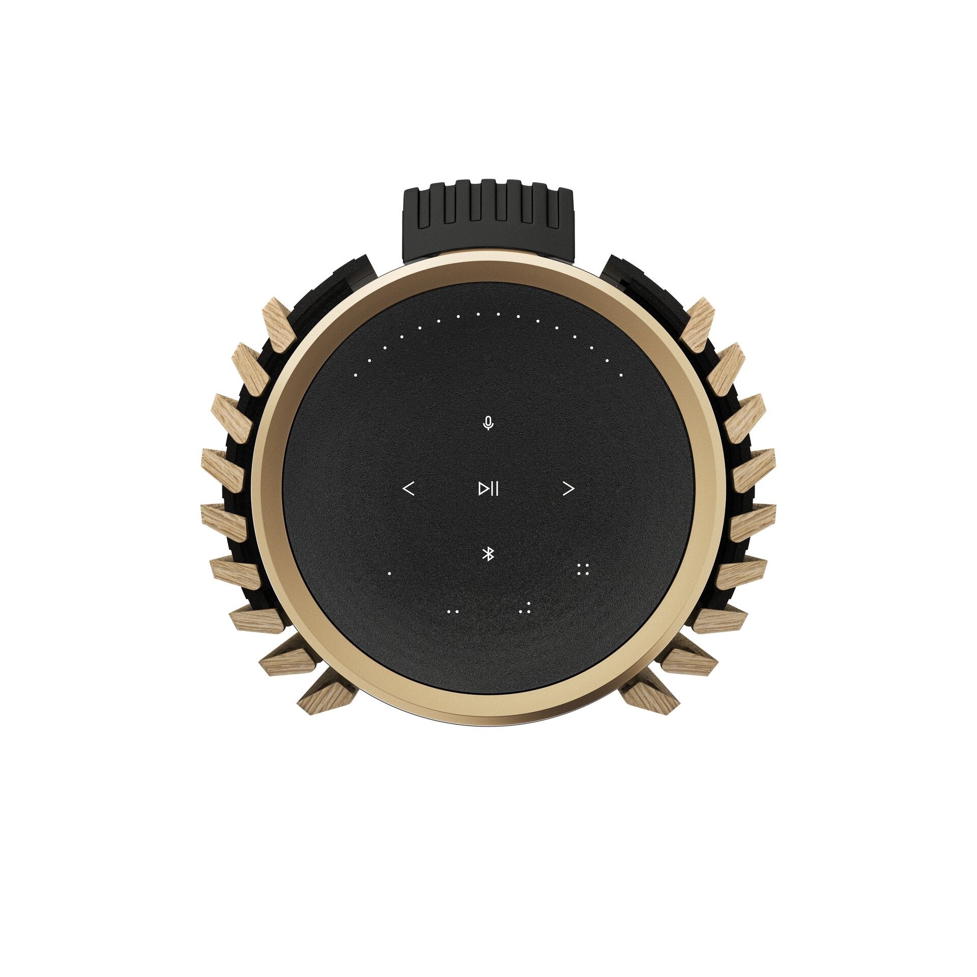 Bang & Olufsen BeoLab 28 in gold tone  -  Bedienfeld