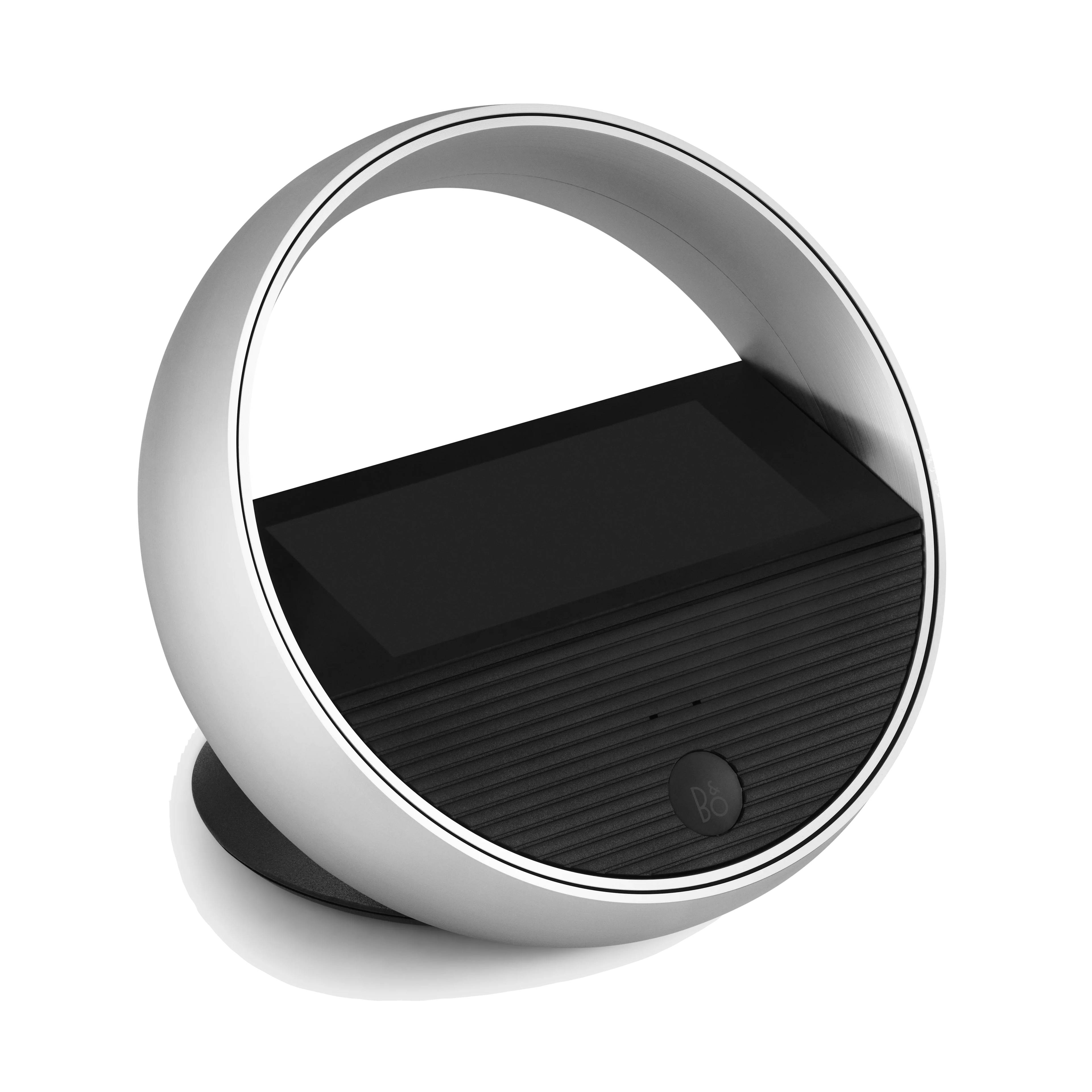 Bang & Olufsen, B&O Beoremote Halo in silber als Tischversion