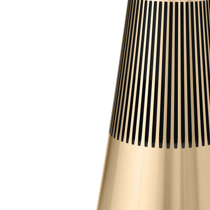 Bang & Olufsen BeoSound 2 dritte Generation Gold Tone - Detailansicht Aluminium