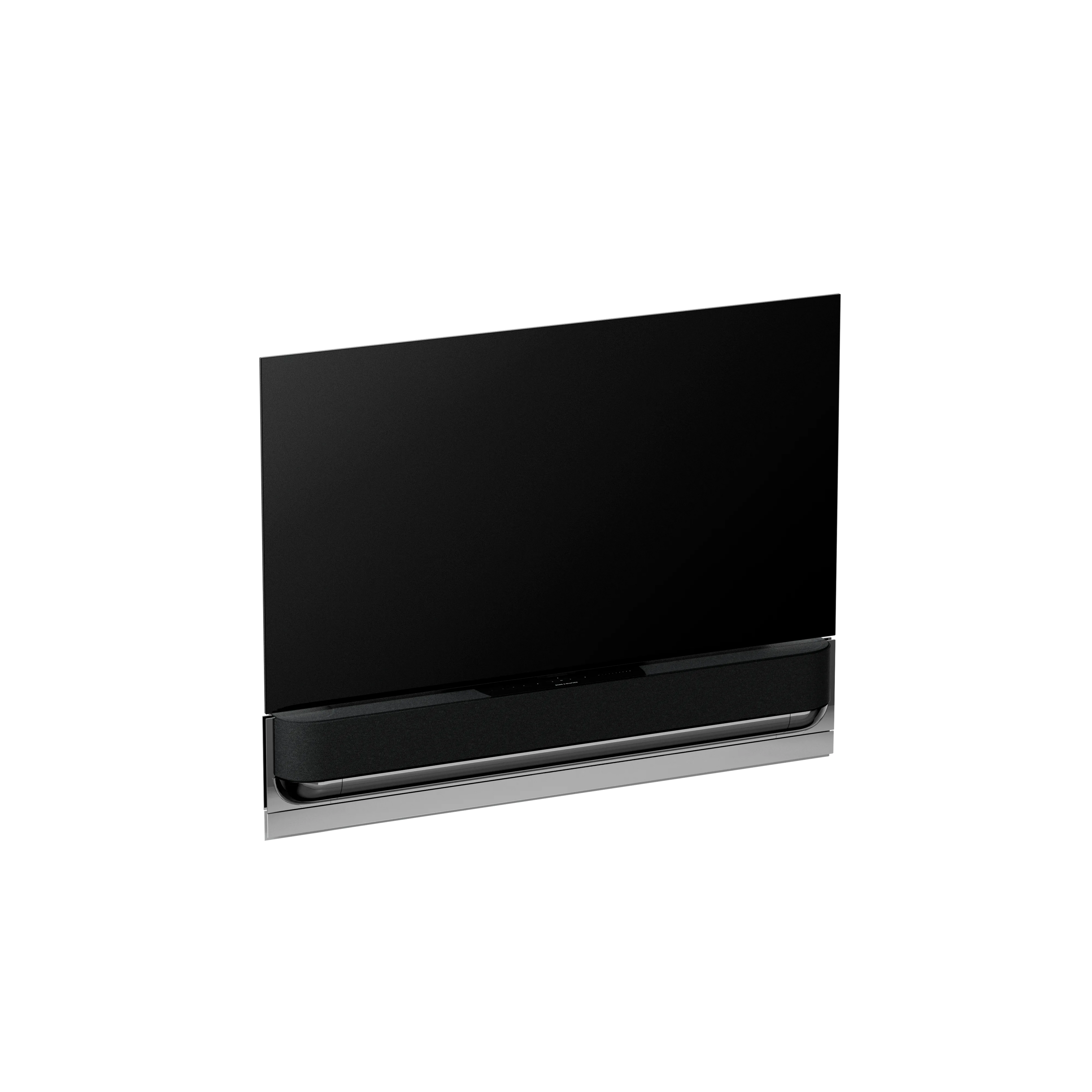 Bang & Olufsen, B&O, Beovision Theatre 55 Zoll Bolack Anthracite mit Stoffcover an Wandhalterung
