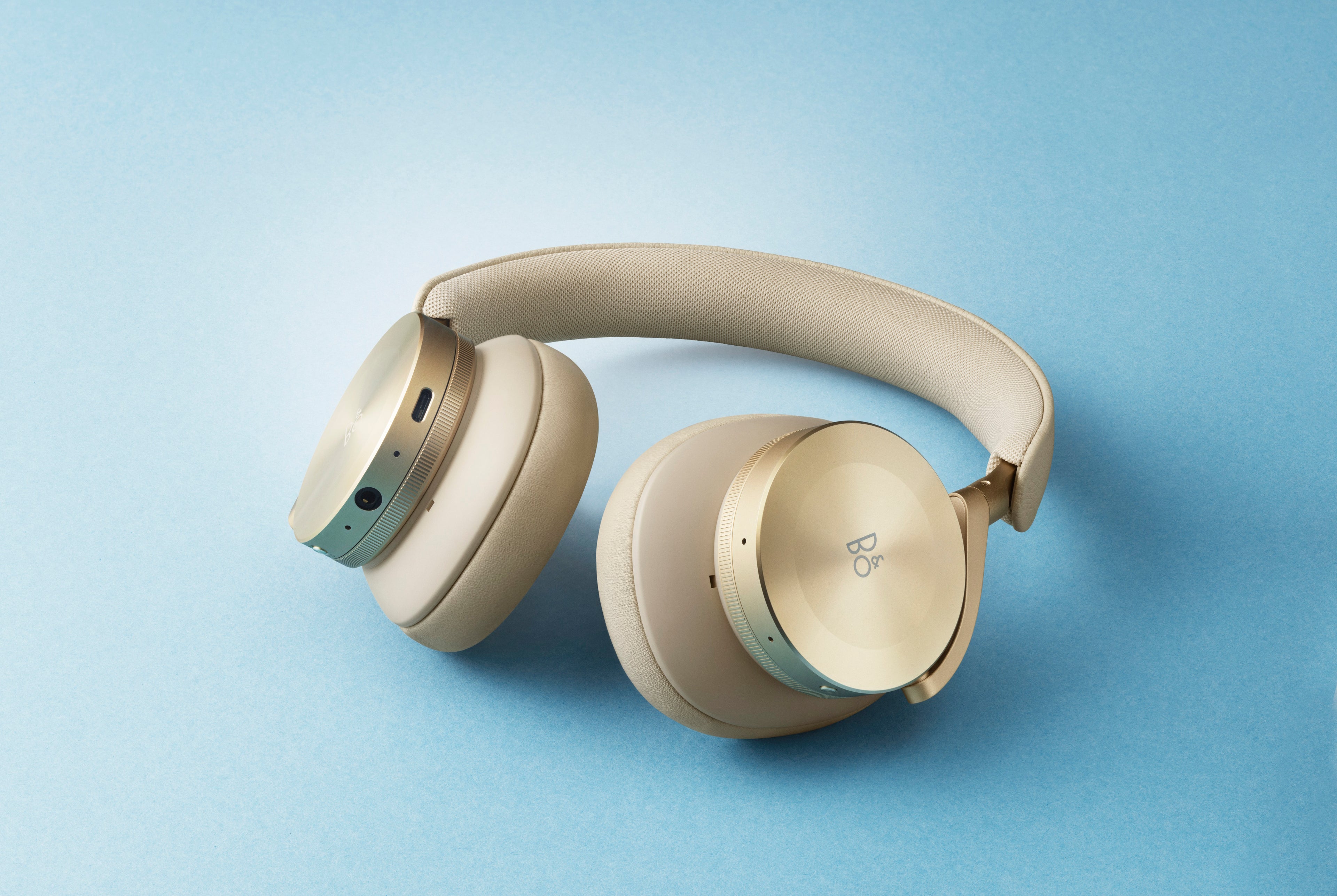 BeoPlay H95 over-ear headphones gold tone