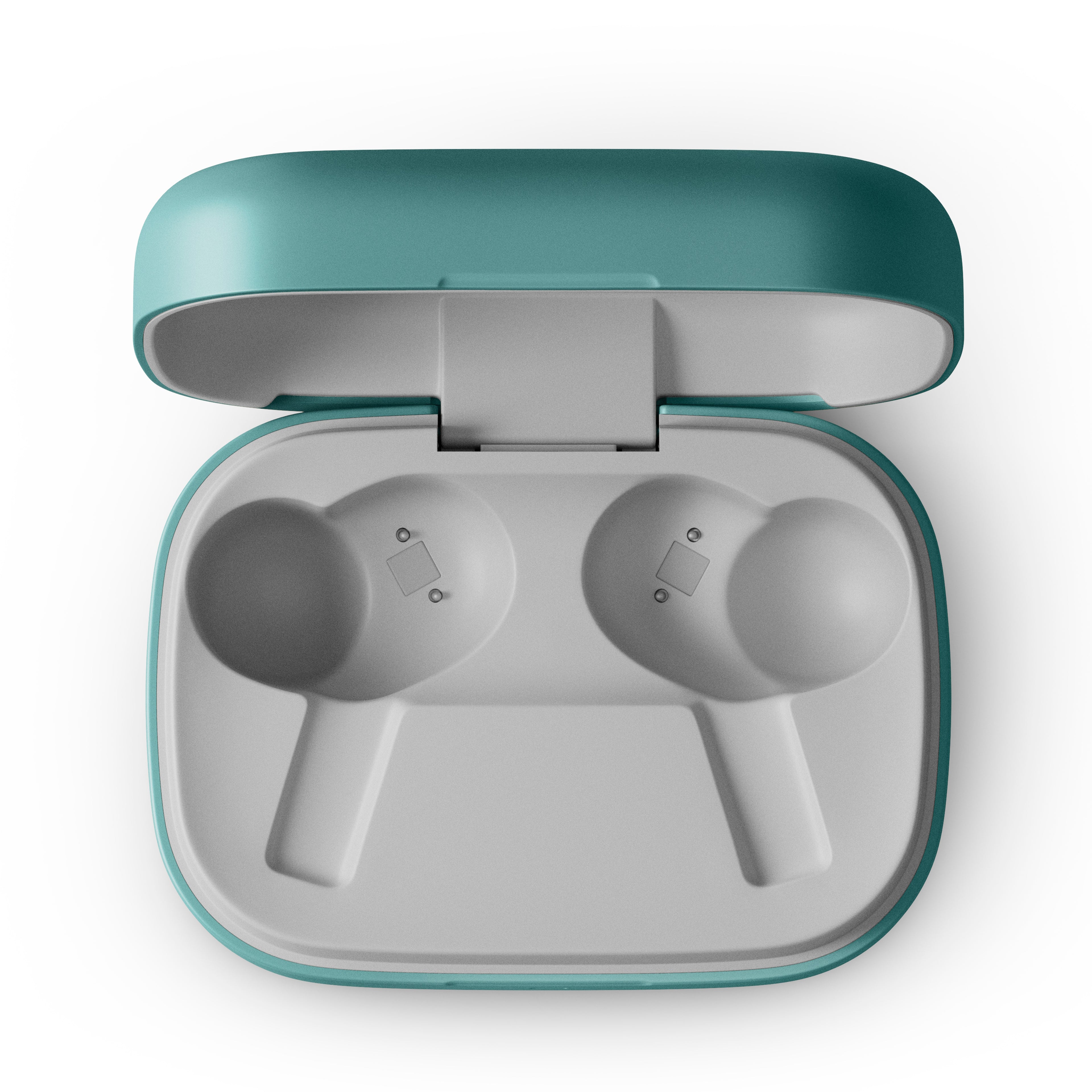 Bang & Olufsen, B&O, Beoplay Eleven (Hi-Fi-ANC-Earbuds) - Eucalyptus Green Ladeschale