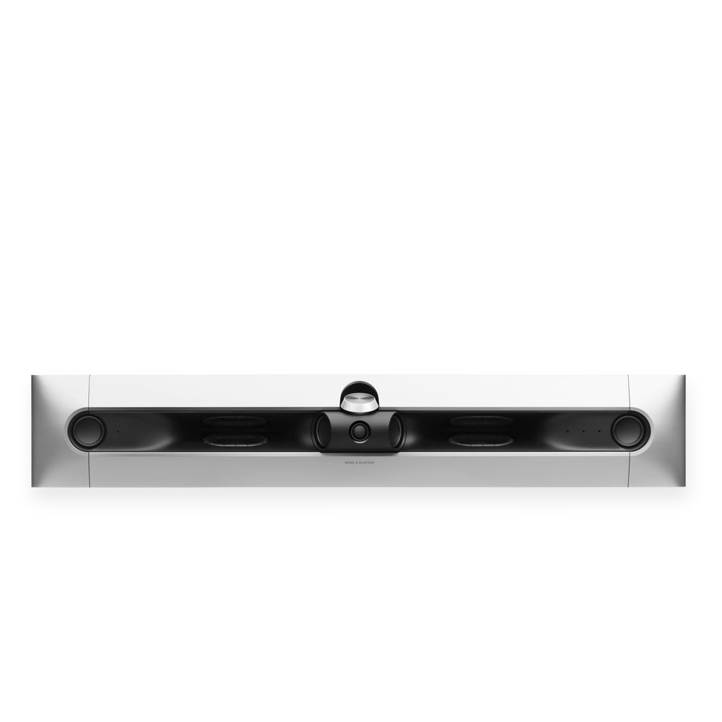 Bang & olufsen Beosound Premiere Soundbar in Natural Aluminium - Ansicht von vorn ohne Cover 