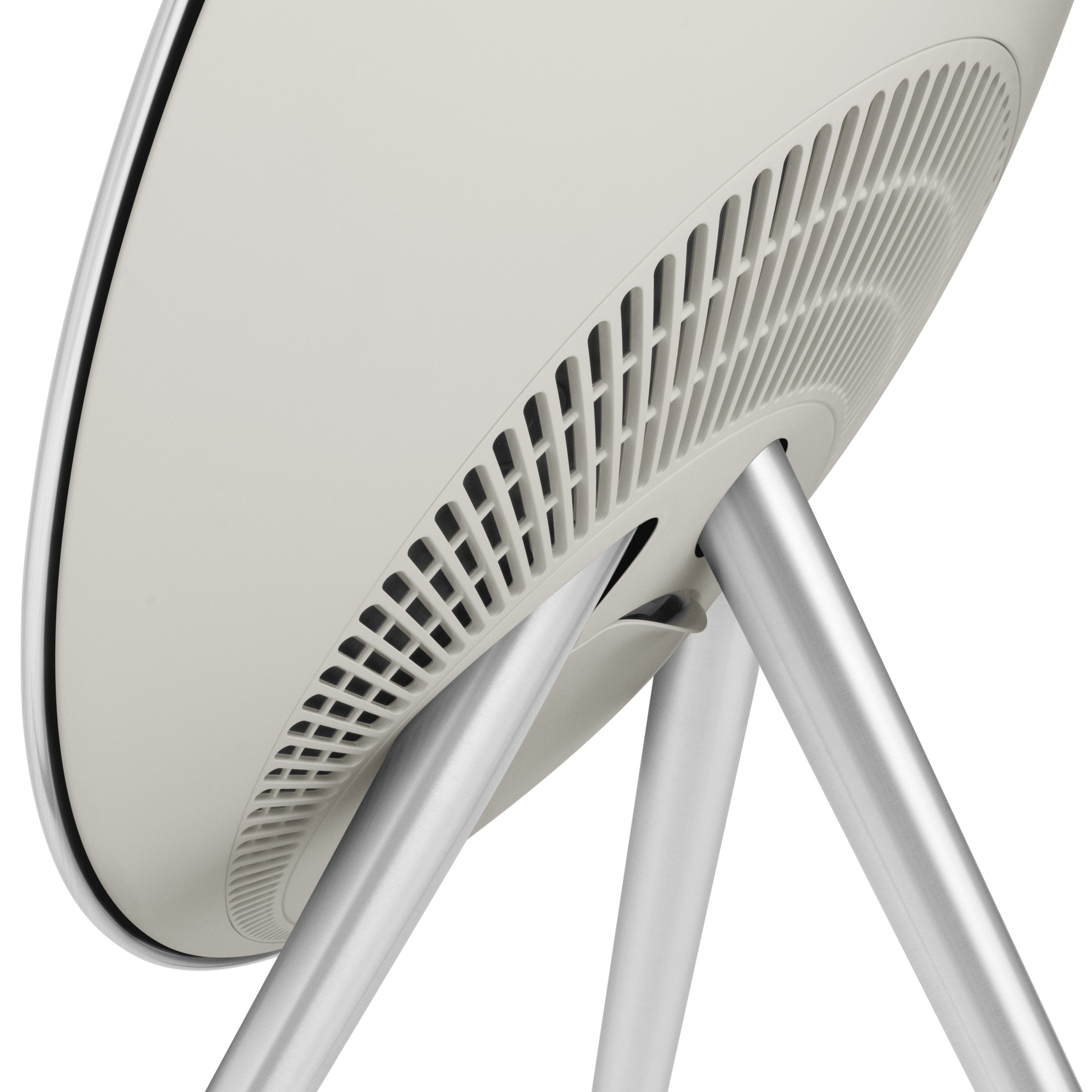 Bang & Olufsen, B&O Beosound A9 Multiroom Lautsprecher aus der Centennial Collection in Century Blue - Ansicht von hinten auf die Standfüße
