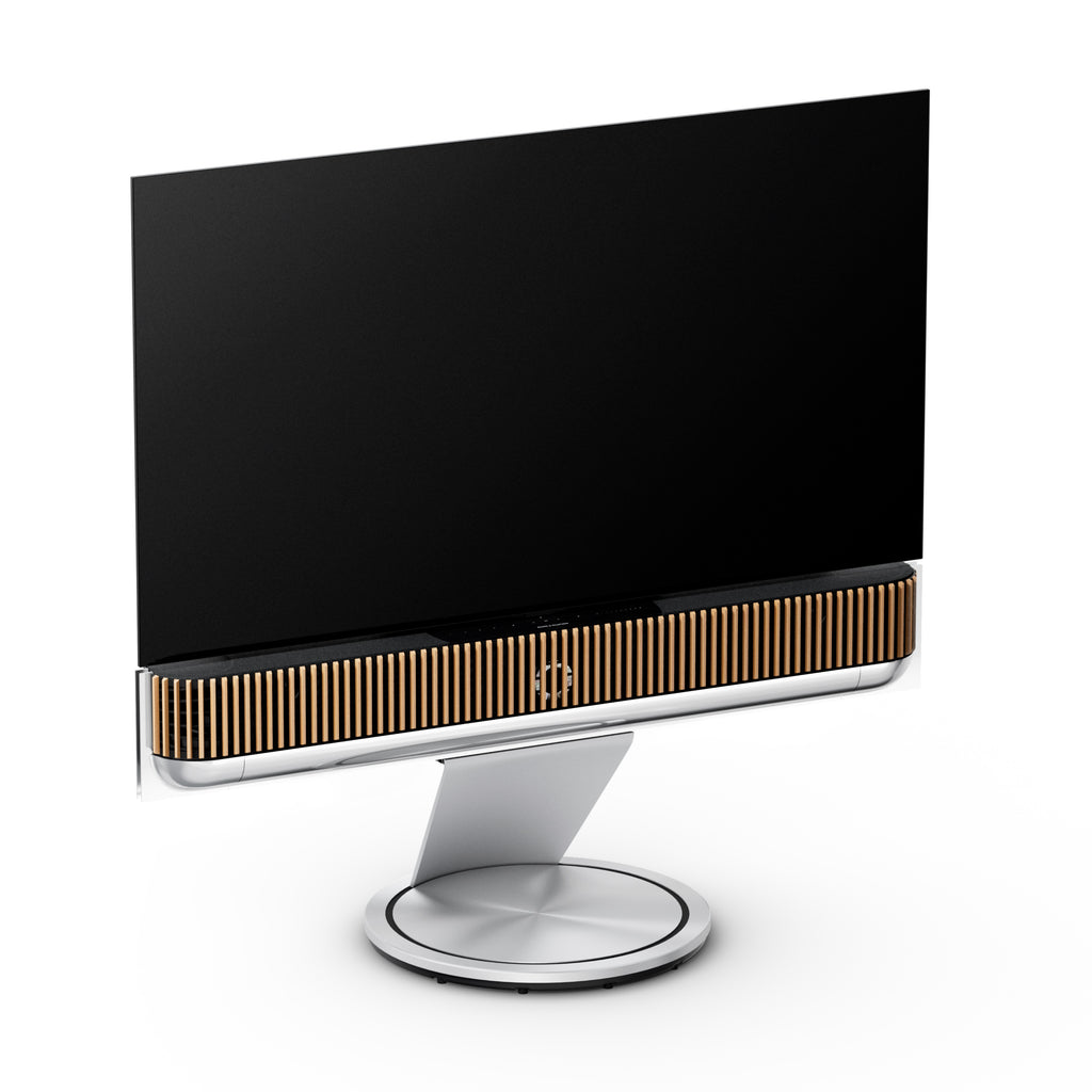 Bang & Olufsen Beovision Theatre 55 Zoll auf Bodenstandfuß mit Cover in oak