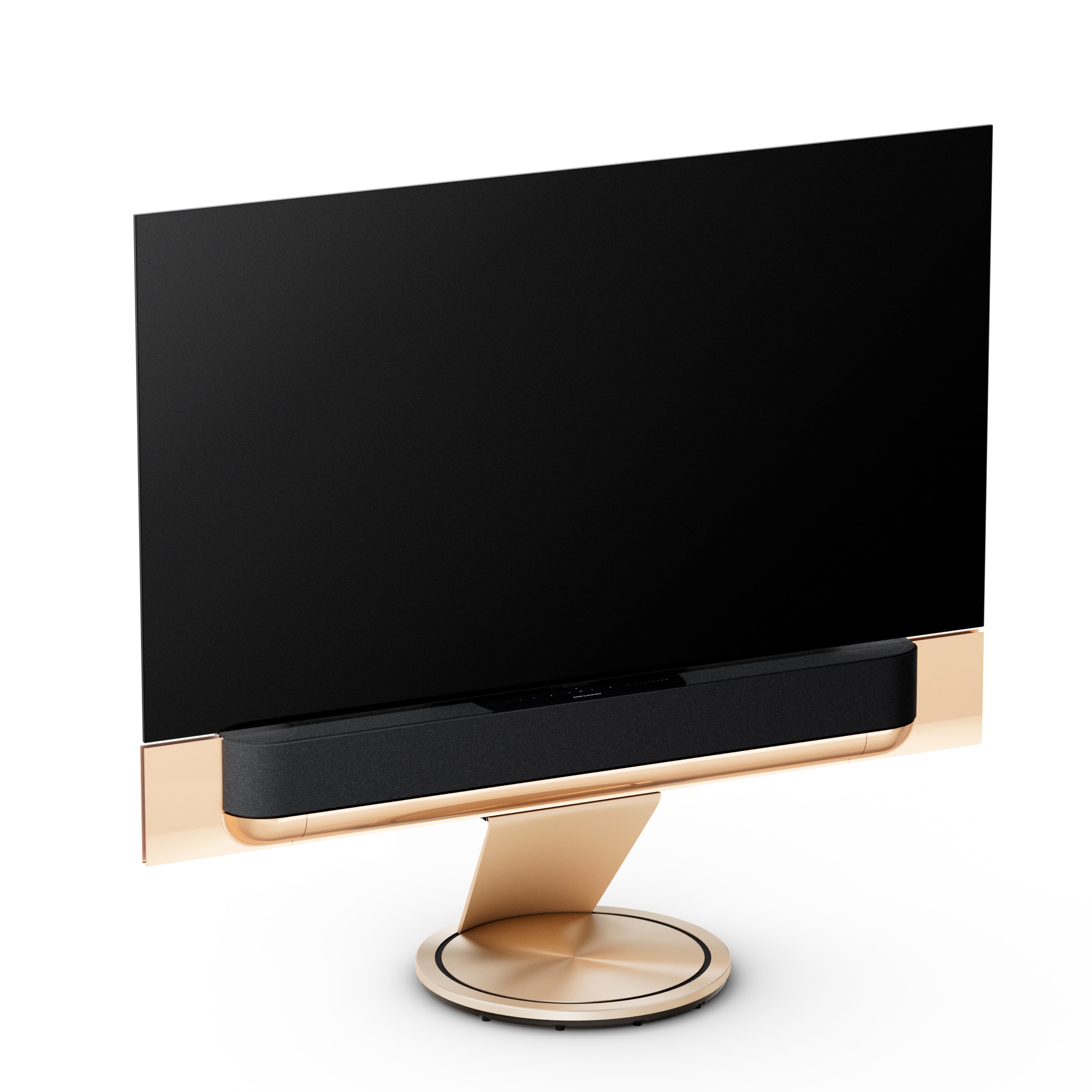 Bang & Olufsen Beovision Theatre 65 Zoll auf Bodenstandfuß, Cover in grey melange