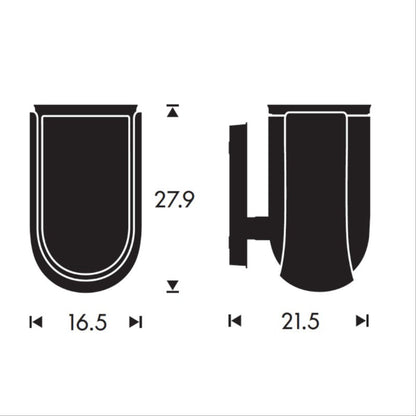 Abmessungen Wandhalterung BeoLab 8