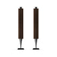 Bang & Olufsen BeoLab 18 - Black Anthracite mit cover in dark oak